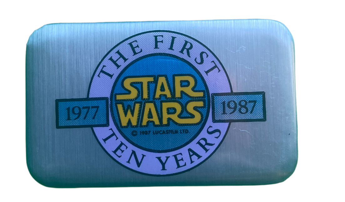 Vintage Walt Disney World Star Wars The First Ten Years Pin