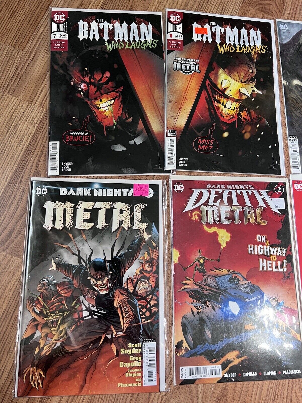 DC Dark Nights Metal/ Death Metal Lot
