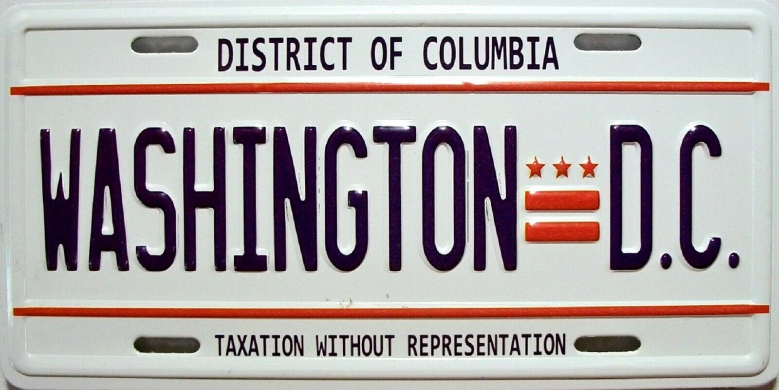 Washington D.C. License Plate Novelty Fridge Magnet
