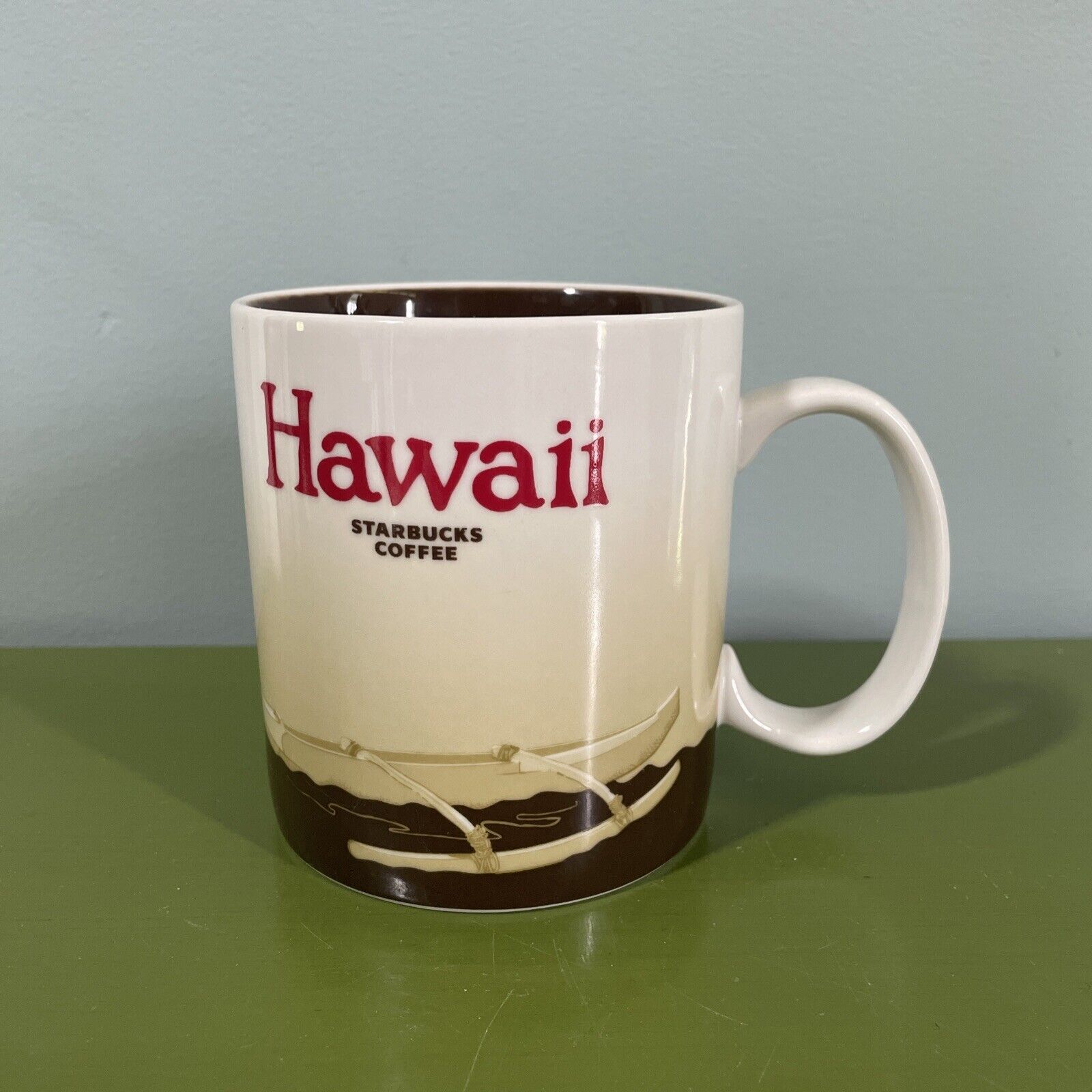 Starbucks 2010 Hawaii 16oz Coffee Tea Mug Cup Collector Series