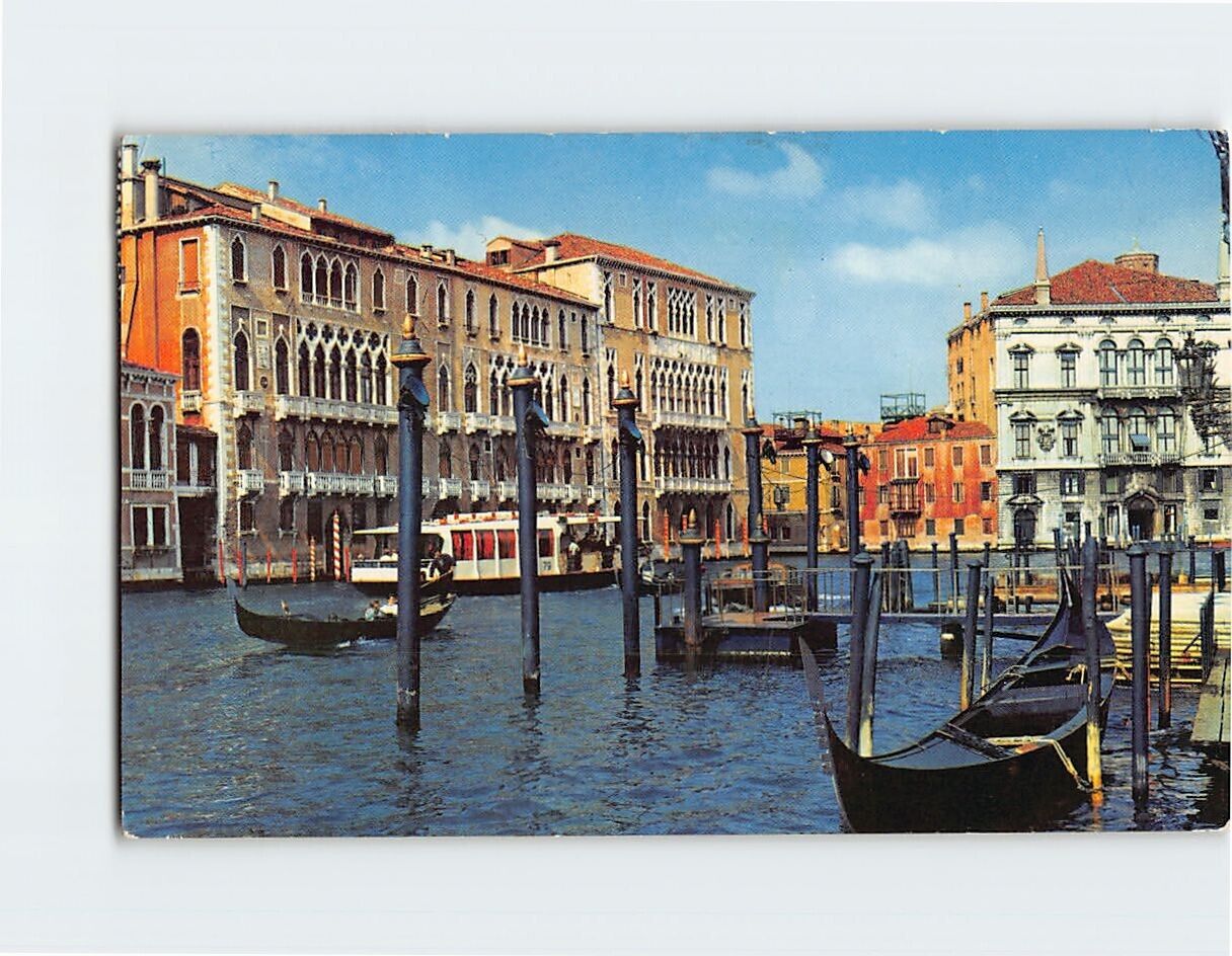 Postcard Ca\' Foscari, The Grand Canal, Venice, Italy