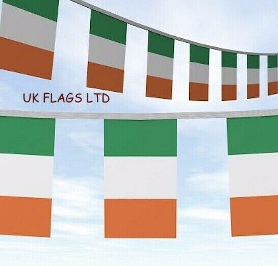 10 Metre\'s - 33ft Long World Flags Bunting Choice of 20+ Nations Speedy Delivery