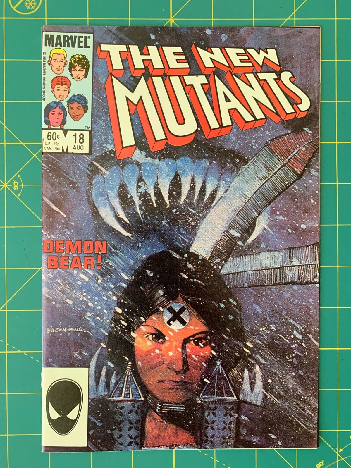 New Mutants #18 - Aug 1984 - Vol.1 - Direct Edition - Major Key - (8264)