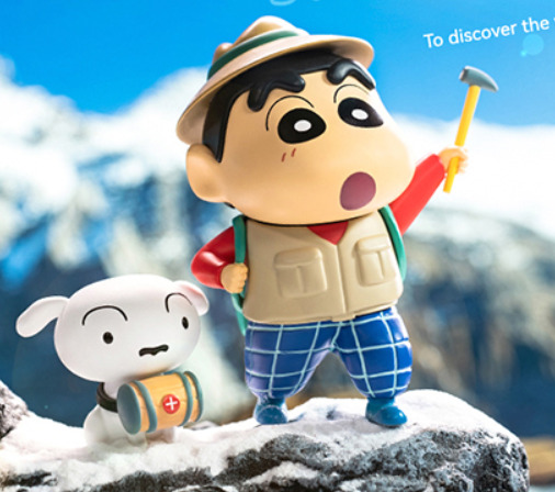 52Toys Crayon Shin-chan Travel Around Series 3 Confirmed Blind Box Figure HOT！