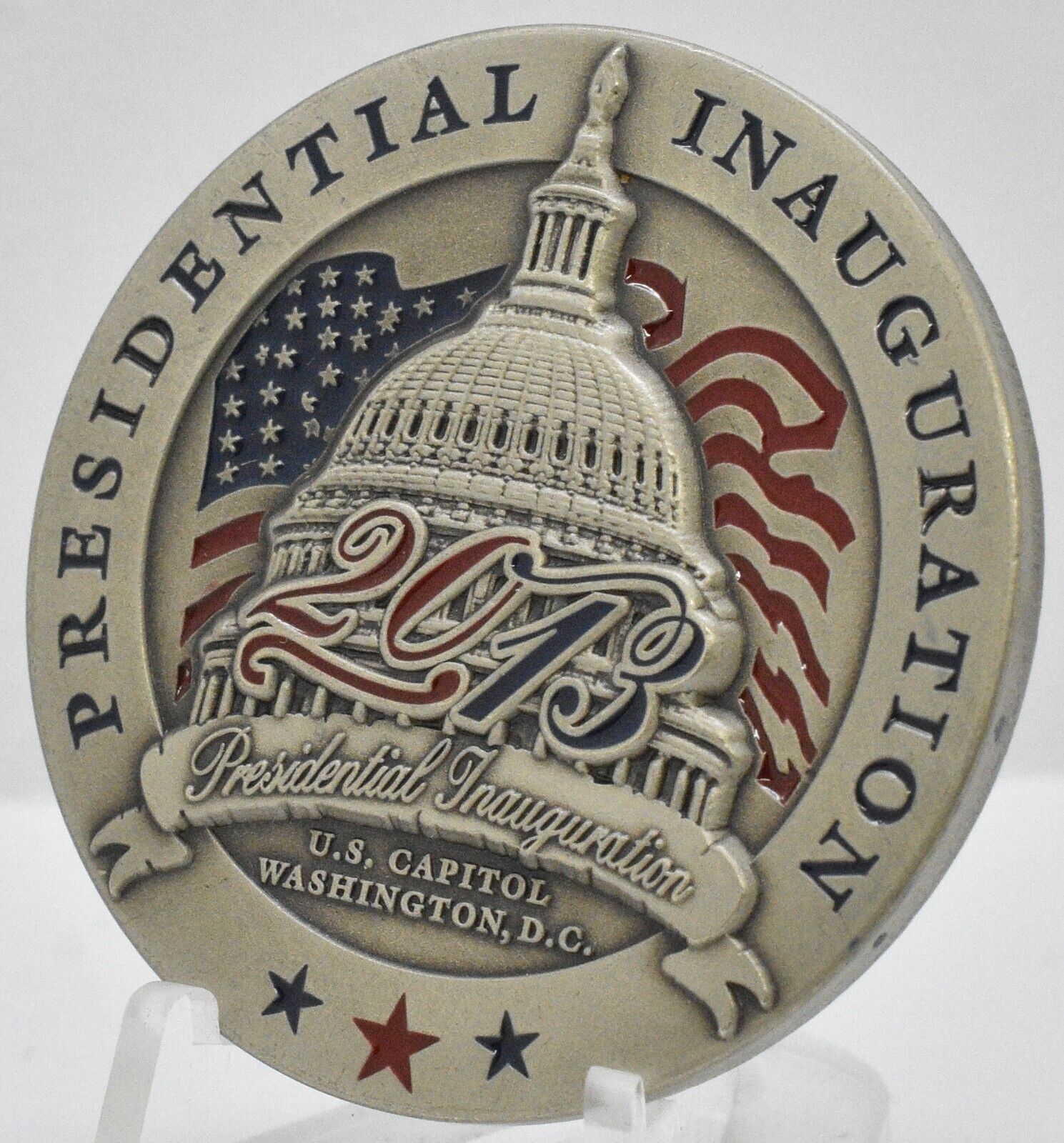 Barack Obama 2013 Presidental Inauguration US Capitol Challenge Coin