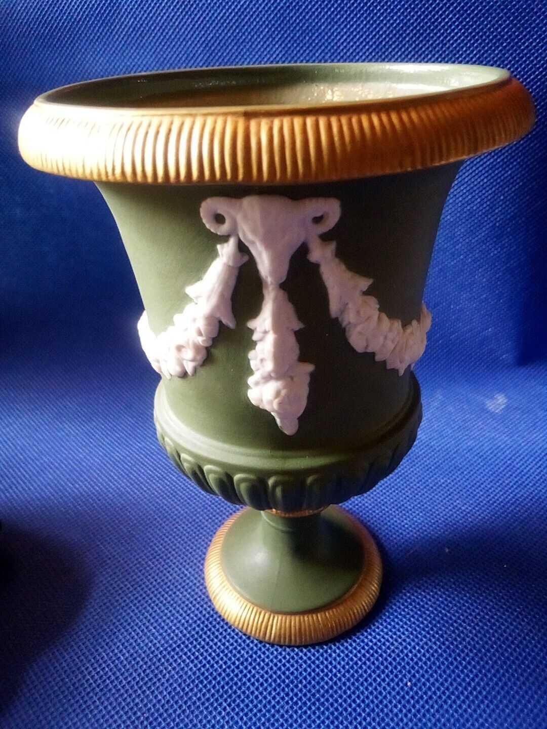 Mini Green Wedgewood Urn Style Vase