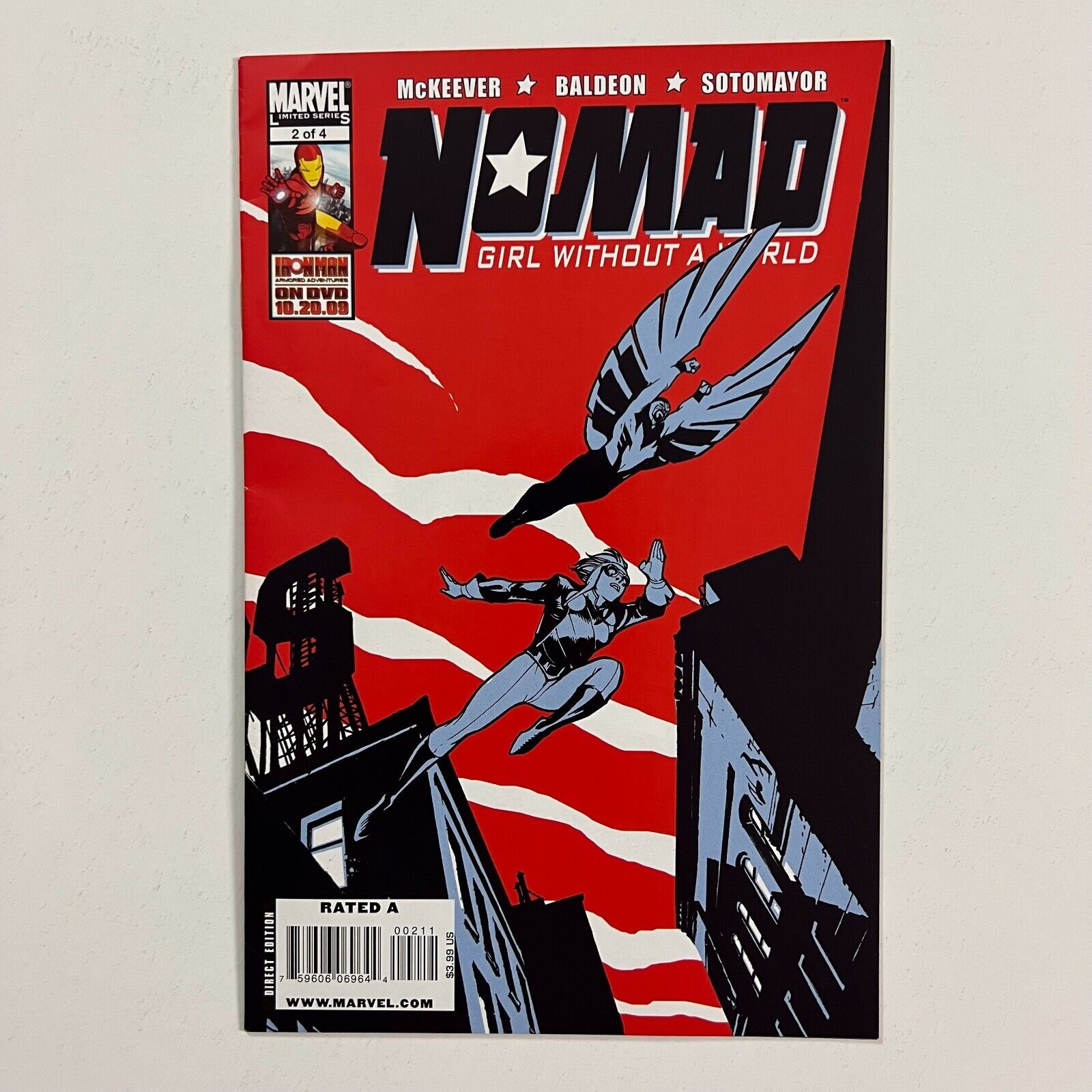 NOMAD GIRL WITHOUT A WORLD 2 (2009, MARVEL COMICS)