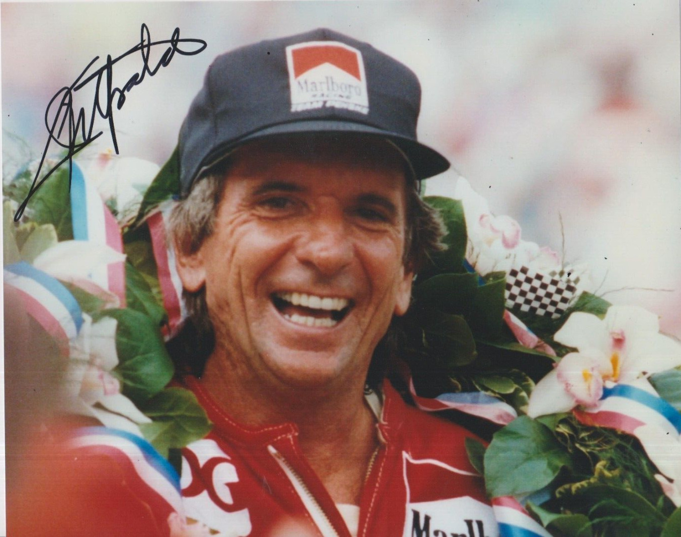 Emerson Fittipaldi   **HAND SIGNED**  8x10 photo  ~  AUTOGRAPHED ~ Formula One 1