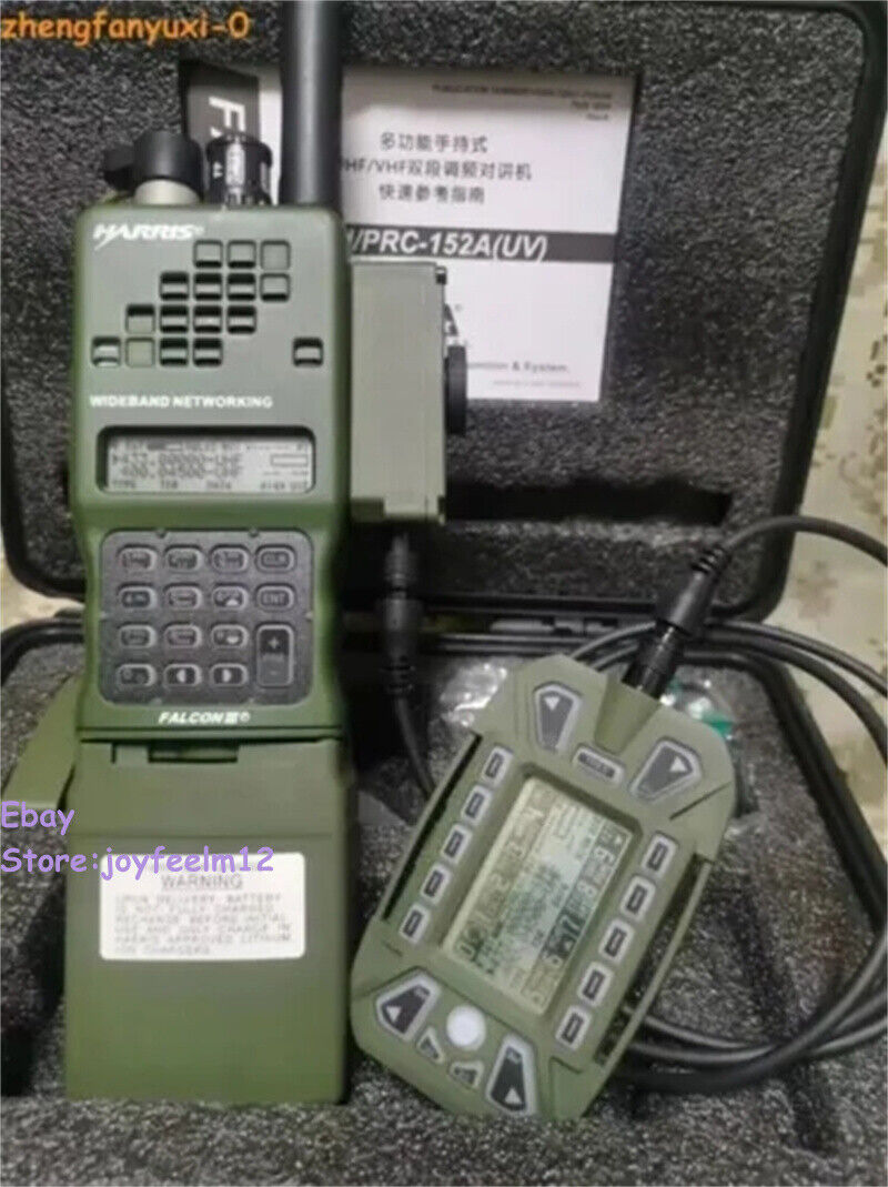 US 2024 TCA/PRC-152A Multiband Handheld FM Radio (UV) GPS 15W Walkie Talkie KDU