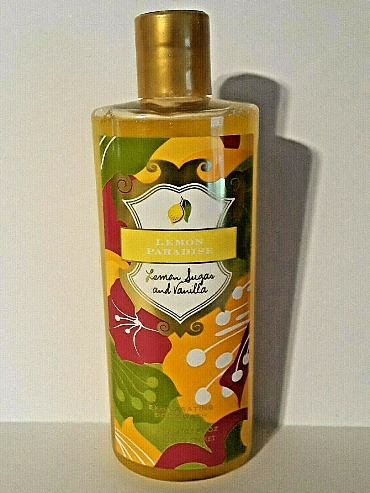 Victoria\'s Secret Lemon Sugar & Vanilla Wash / Shower Gel 10.1oz Paradise Rare