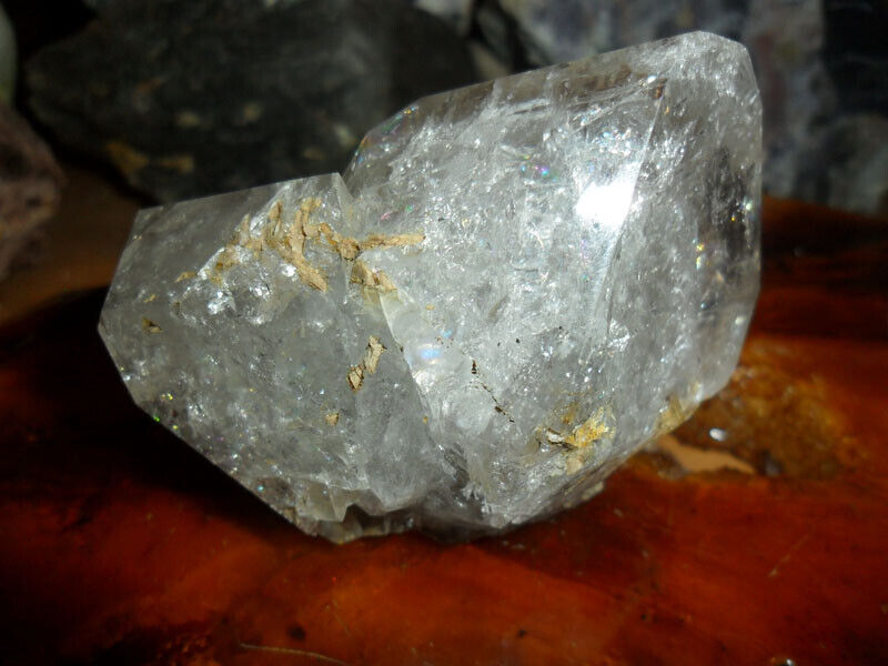 Herkimer Diamond Twin Crystal Cluster Exceptionally Beautiful Large Unique Rare