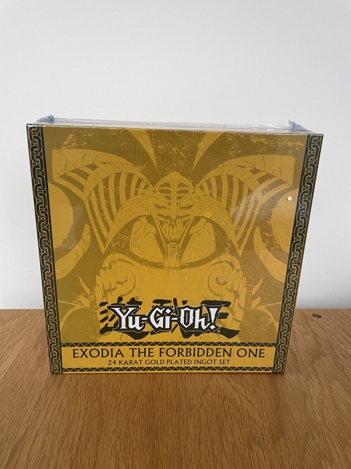 Yu-Gi-Oh Exodia The Forbidden One Limited Edition 24K Gold Plated Ingot Set