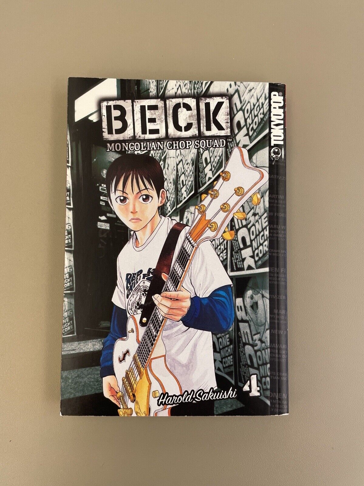 Beck: Mongolian Chop Squad Vol 4 English Manga OOP Volume 4 Tokyopop