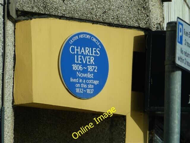 Photo 6x4 Charles Lever plaque, Portstewart Pictured here [[[3491505]]] c2013