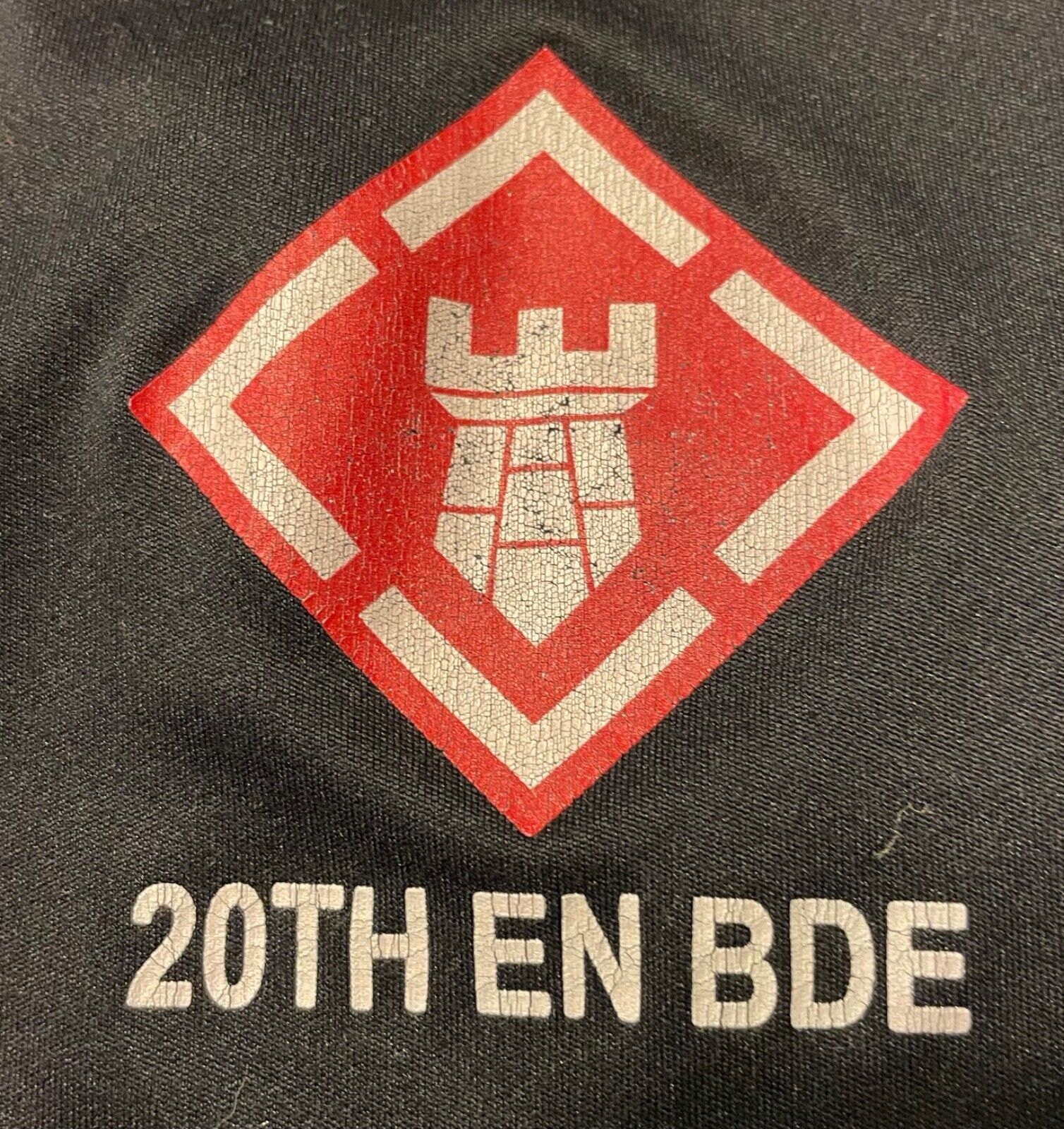 US ARMY 20th Engineer Brigade PT shirt Original
