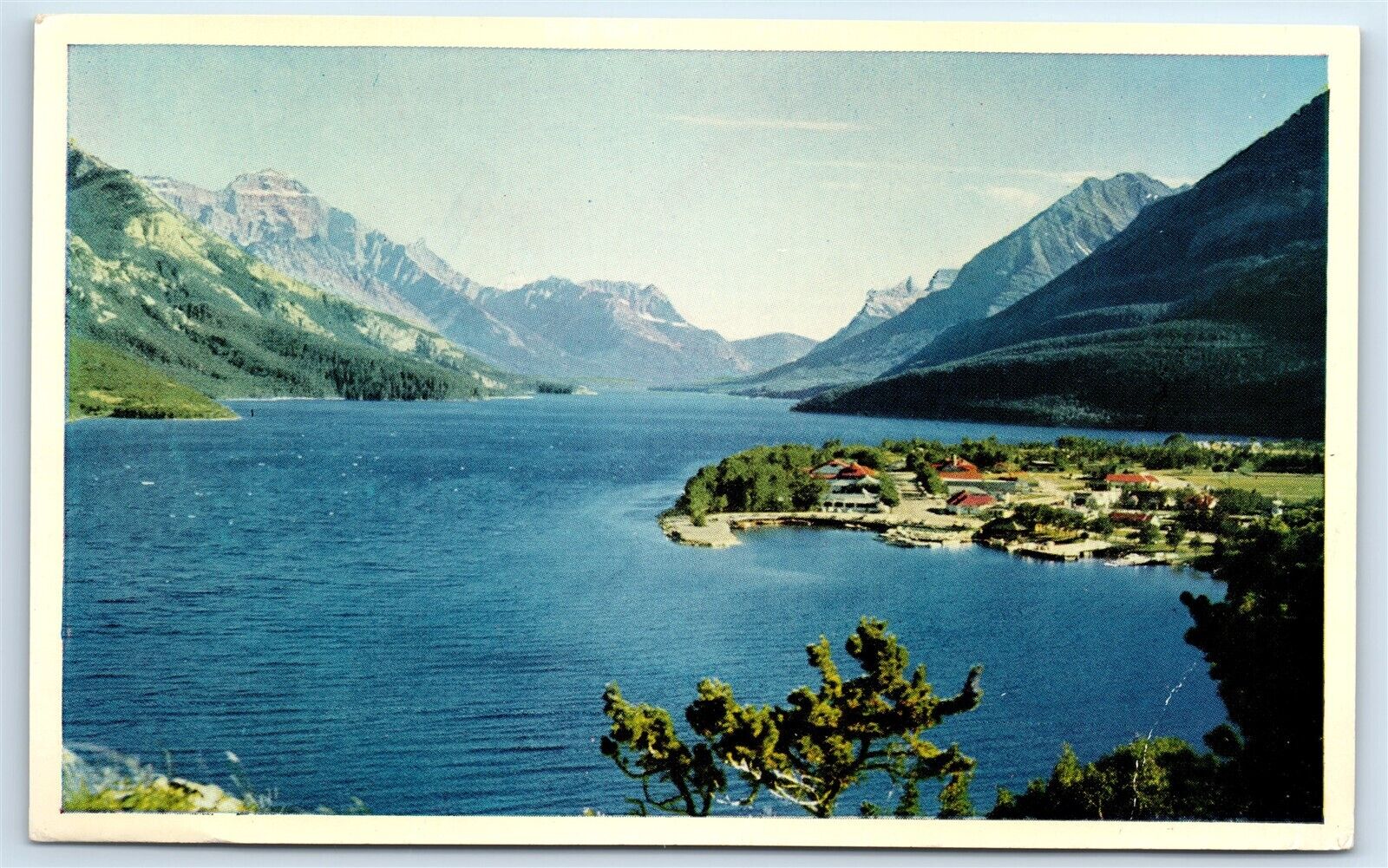 Postcard No. 90 Townsite, Waterton, Lakes Park, Canada J197