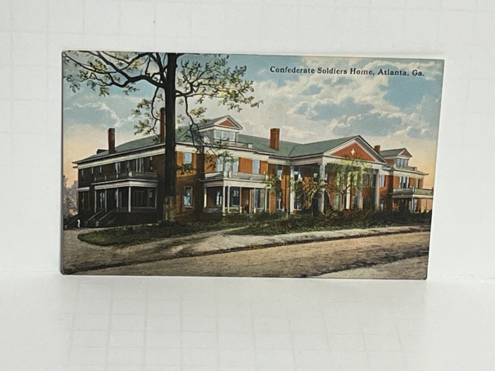 Postcard Confederate Soldiers Home Atlanta Georgia GA A67