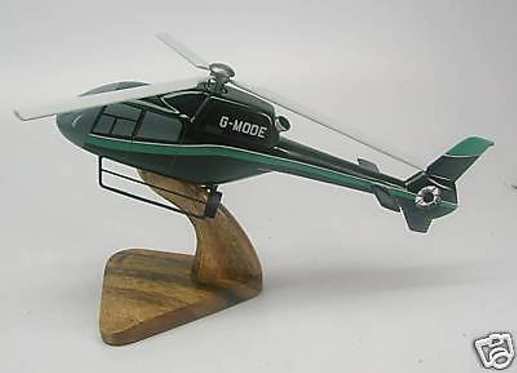 EC-120 Colibri Eurocopter Helicopter Desktop Wood Model Regular 
