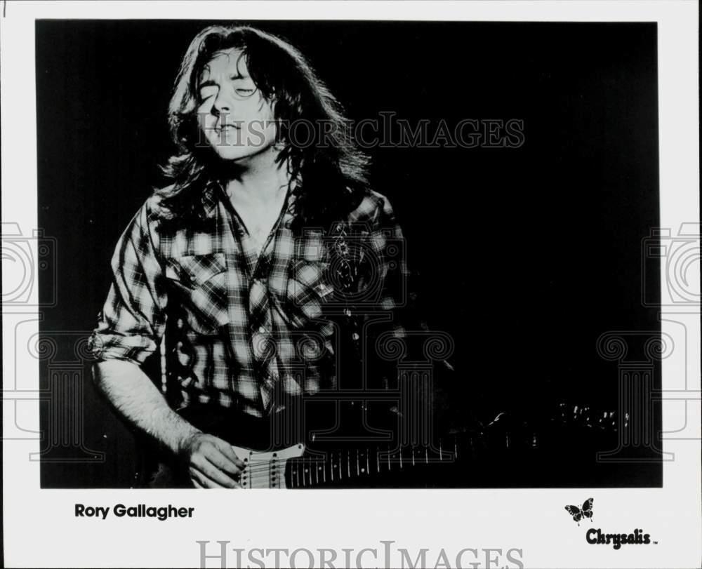 Press Photo Musician Rory Gallagher - srp34797