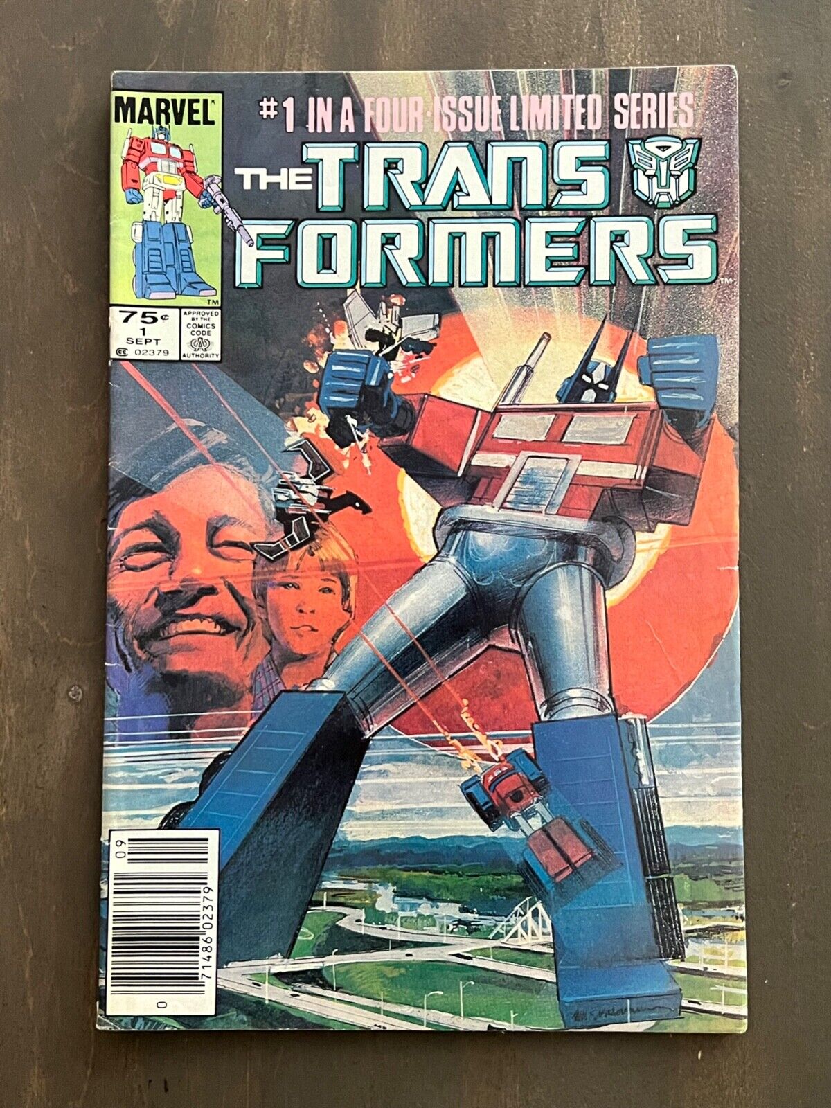💥 Transformers # 1 1984 1st Print Origin 1st Appearance Autobots Decepticons 💥