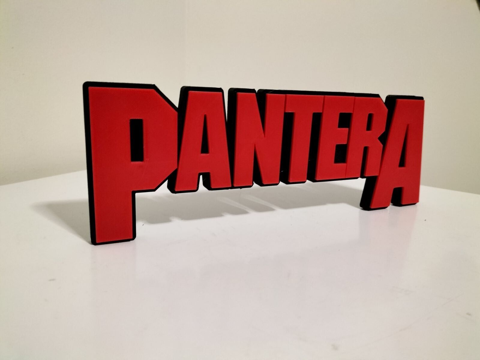Pantera 3D Wall Display Sign Logo 12 inch Metal Thrash 