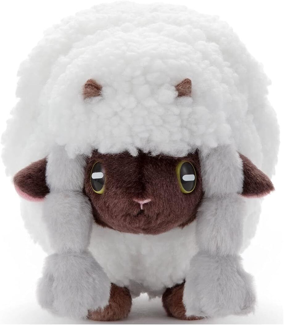 Pokemon Lets Play Plush Toy, Wooloo, Height Approx. 6.3 inches (16 cm)