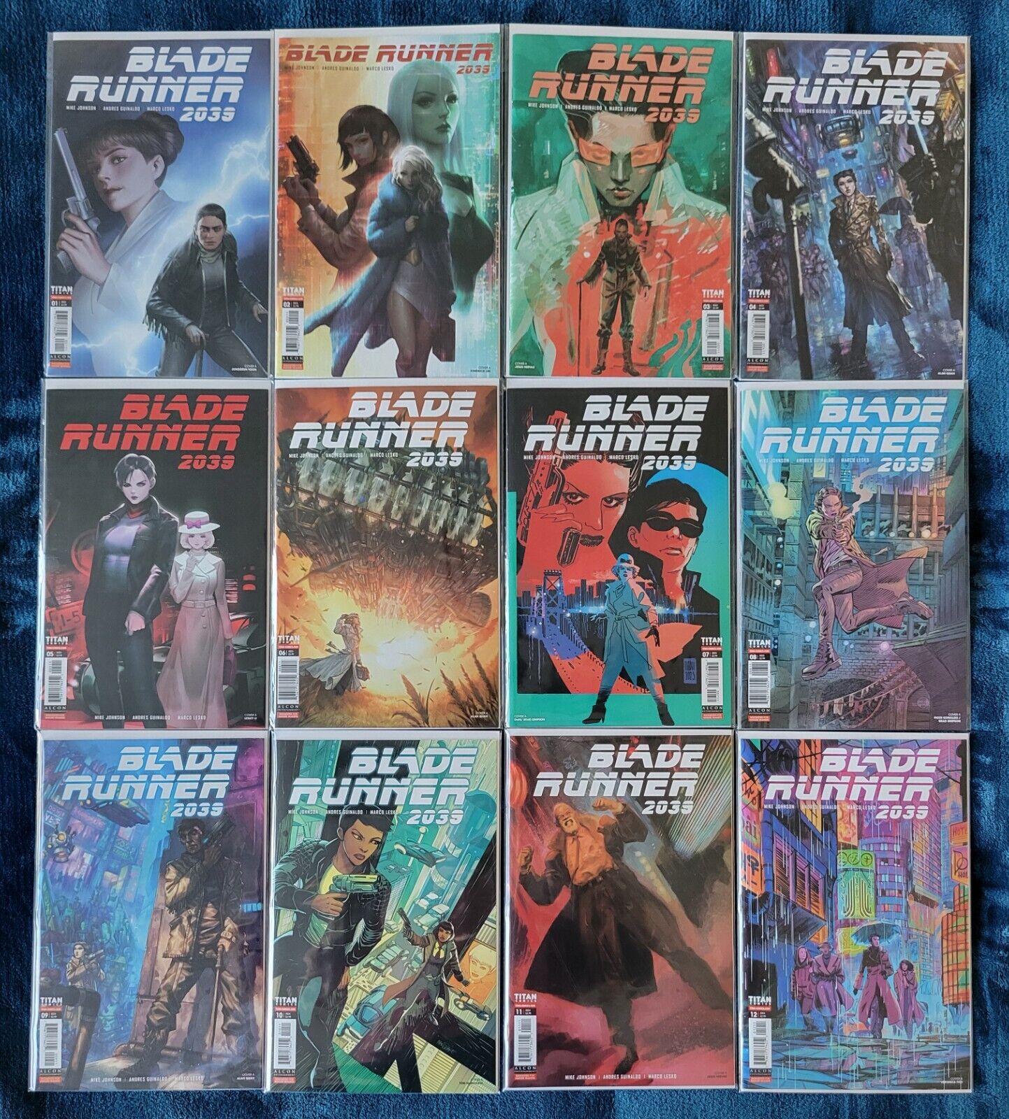 Blade Runner 2039 #1-12 (Complete Series, Standard Cover A, First Print Set)