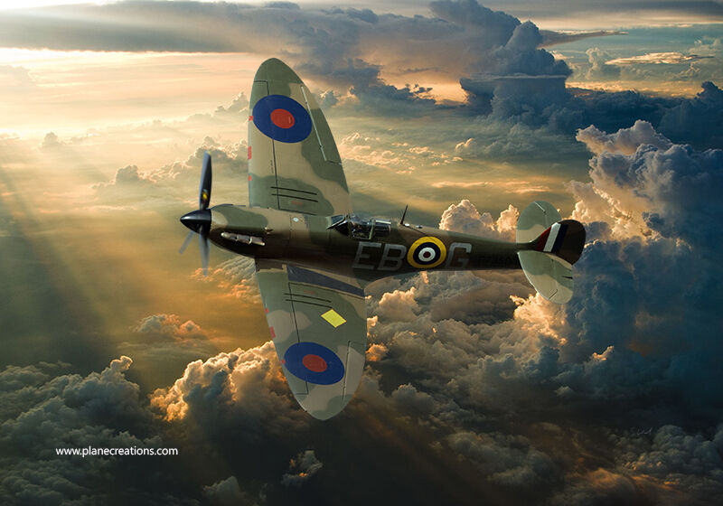 Supermarine Spitfire,canvas prints various sizes free delivery 