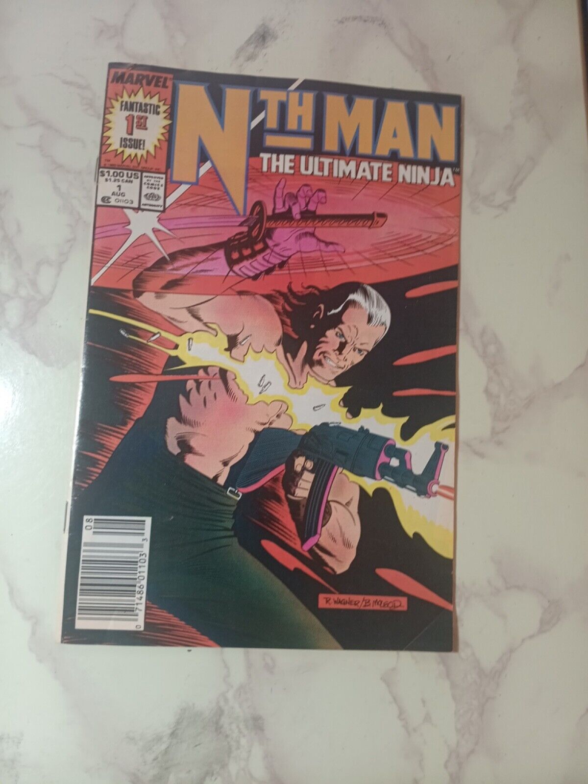 Nth Man #1 Newsstand 1989 Marvel Comics | Combined Shipping B&B High Grade