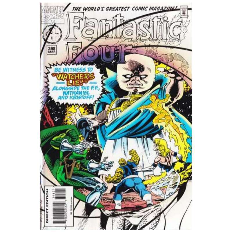 Fantastic Four #398 Collector\'s - 1961 series Marvel comics NM+ [t 