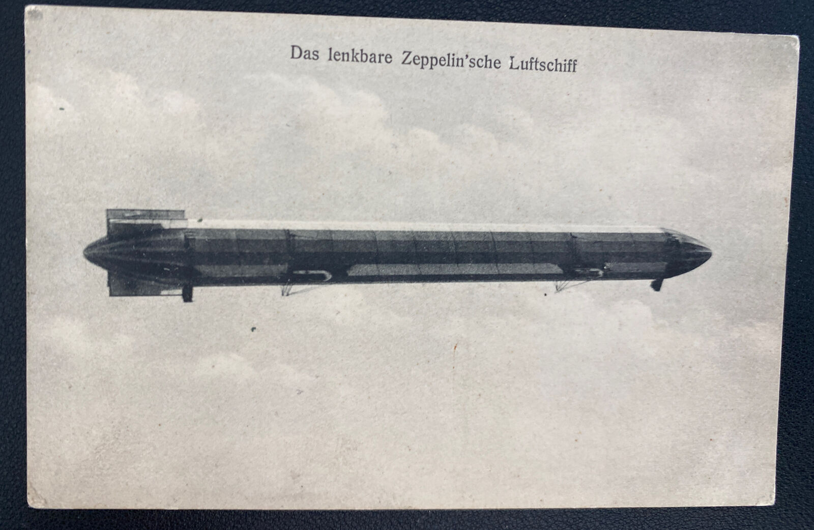 Mint Germany Real Picture Postcard steerable Zeppelin Airship