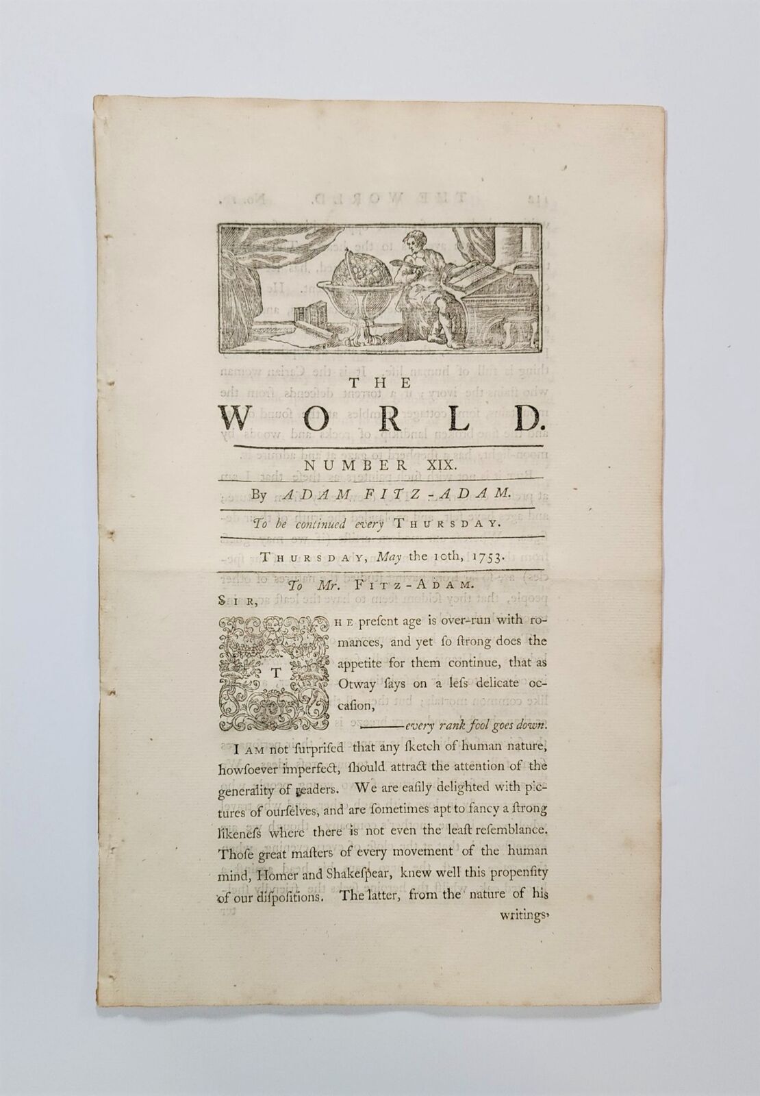 May 10th, 1753 