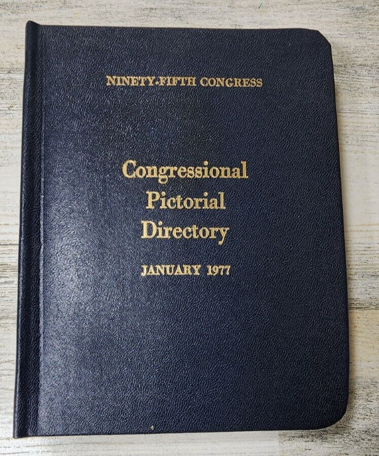Ninety-Fifth Congress Congressional Pictorial Directory January 1977