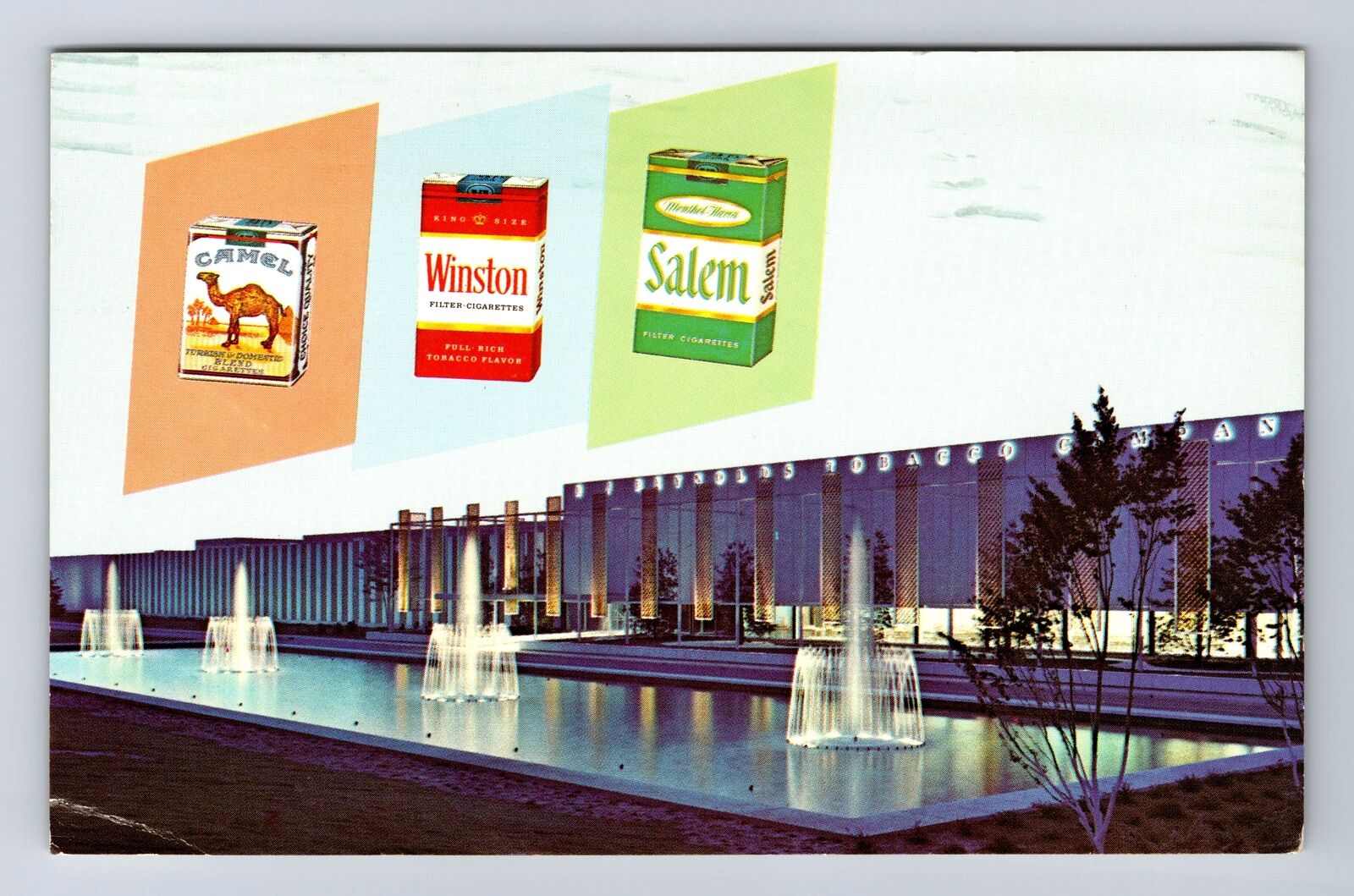 Winston Salem NC-North Carolina, Whitaker Park, Antique, Vintage c1988 Postcard