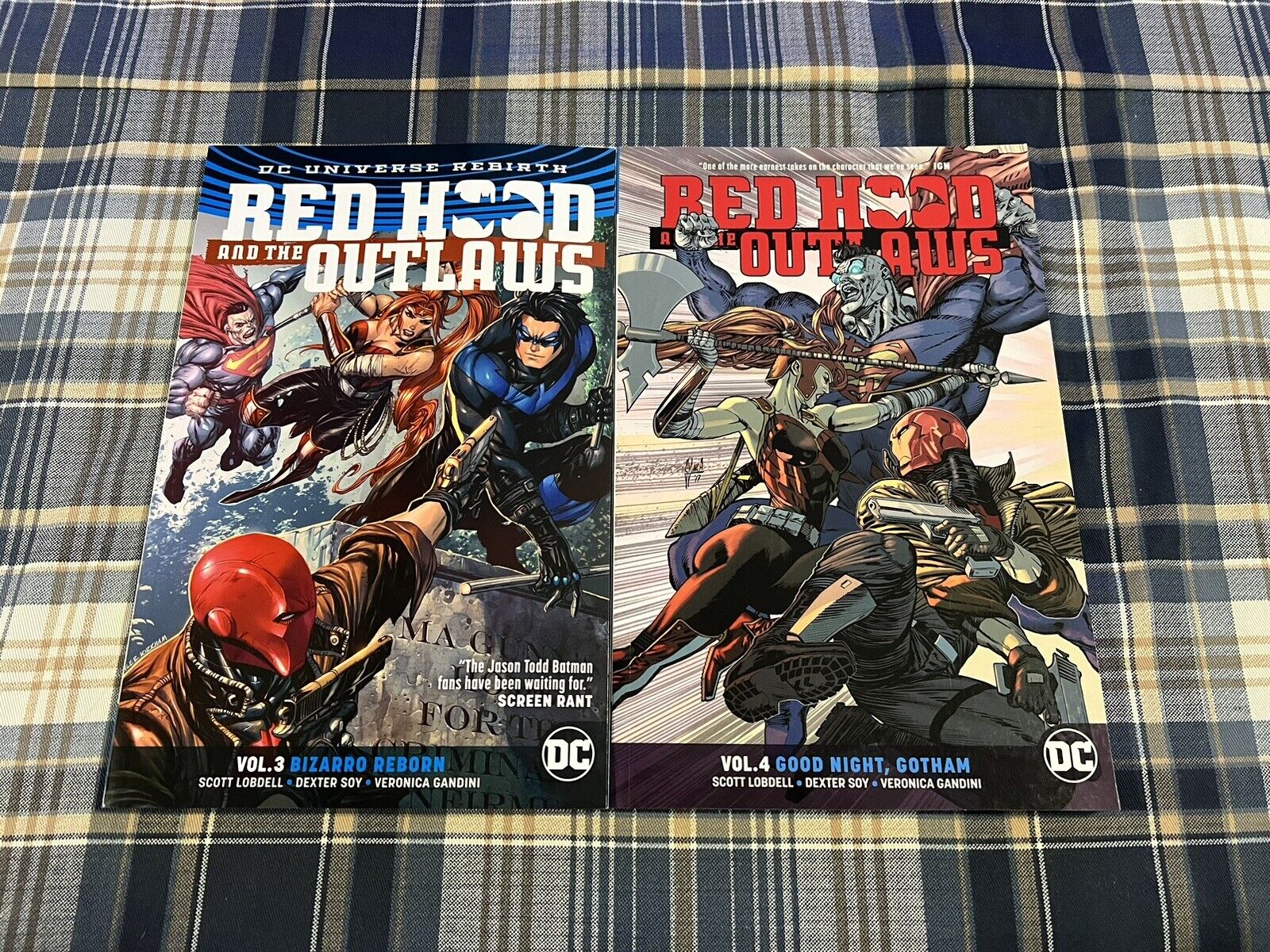 Red Hood and the Outlaws Vol 3 4 Good Night Gotham TPB Lot