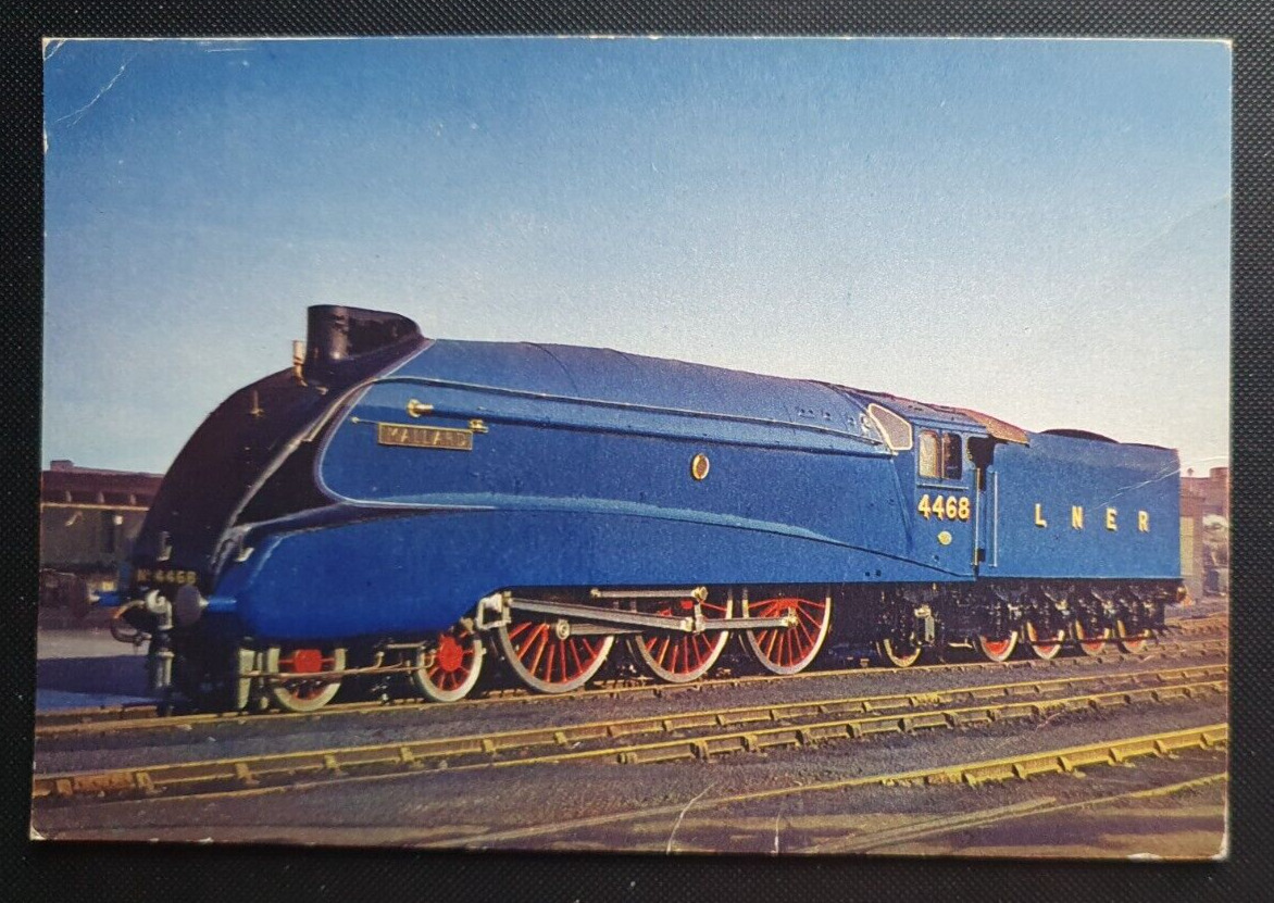 Vintage J Arthur Dixon Postcard: L&NER 4-6-2- Locomotive No. 4468 \