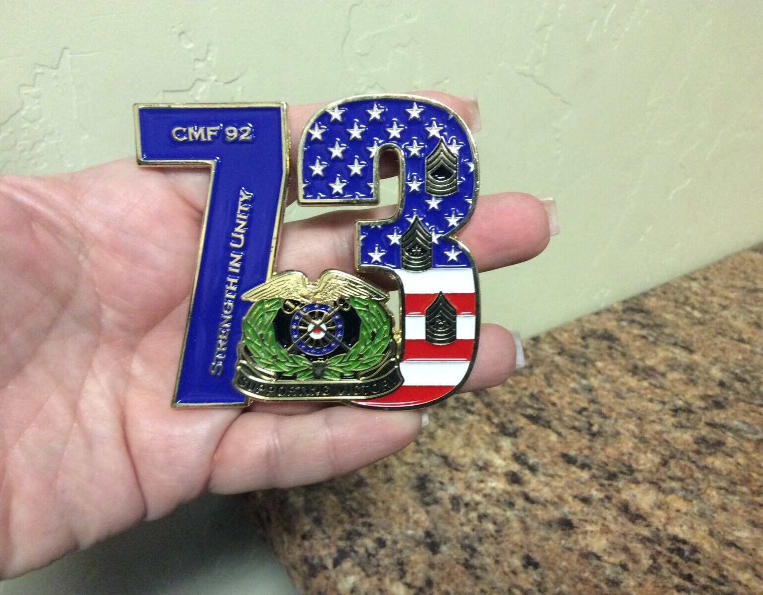 US ARMY CMF 92 CLASS 73 (2022-2023) Challenge Coin