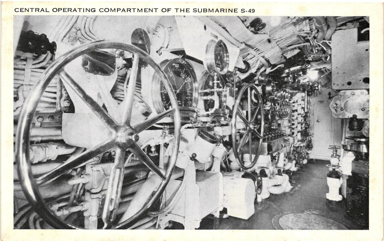VTG Postcard- . SUBMARINE S-49. UnPost 1936