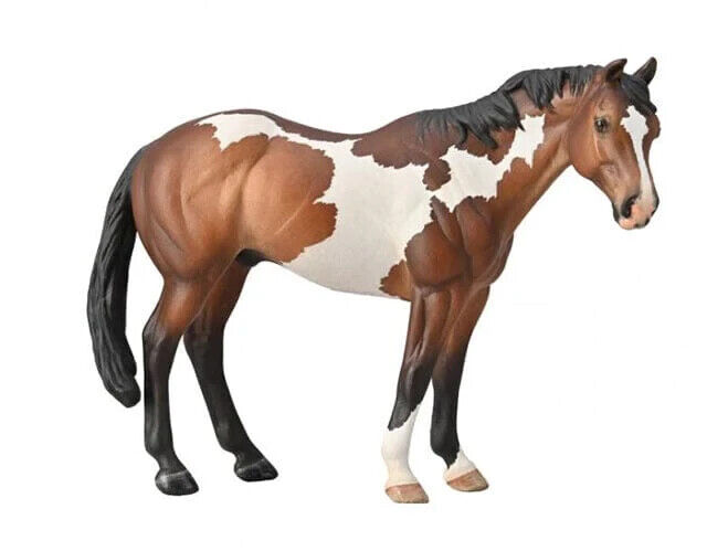 CollectA * Bay Overo Paint Horse * 88956 Breyer Corral Pals Model Horse