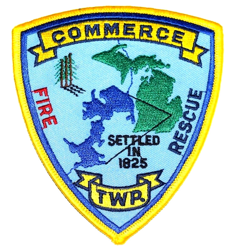 COMMERCE TOWNSHIP TWP - FIRE RESCUE - MICHIGAN MI Fire Patch EMS Public Safety 