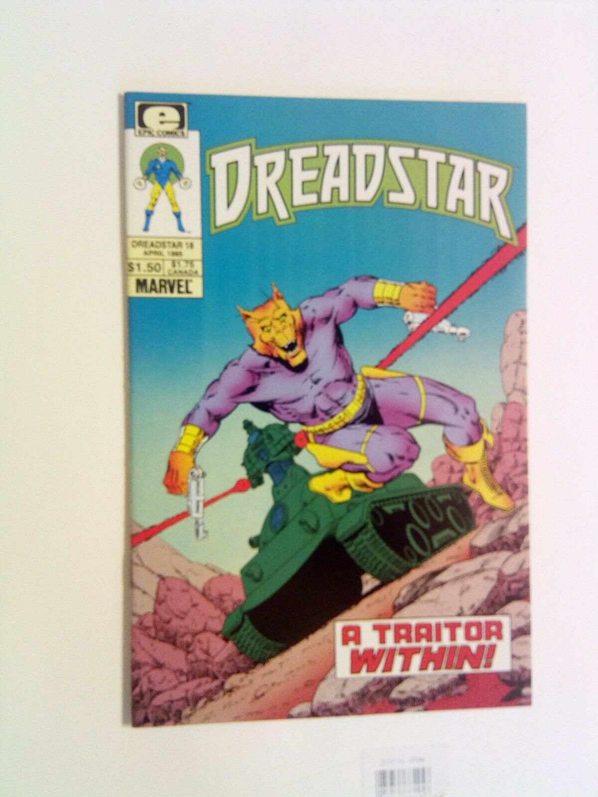 Dreadstar v1 #18 Marvel/Epic 1985 NM Oedi cover Jim Starlin SciFi