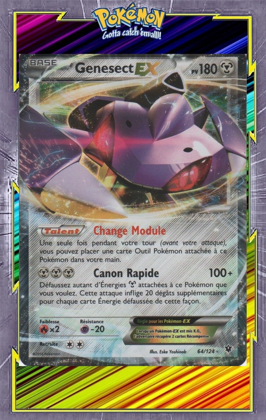Genesect EX - XY10: Impact of Destinies - 64/124 - French Pokemon Card