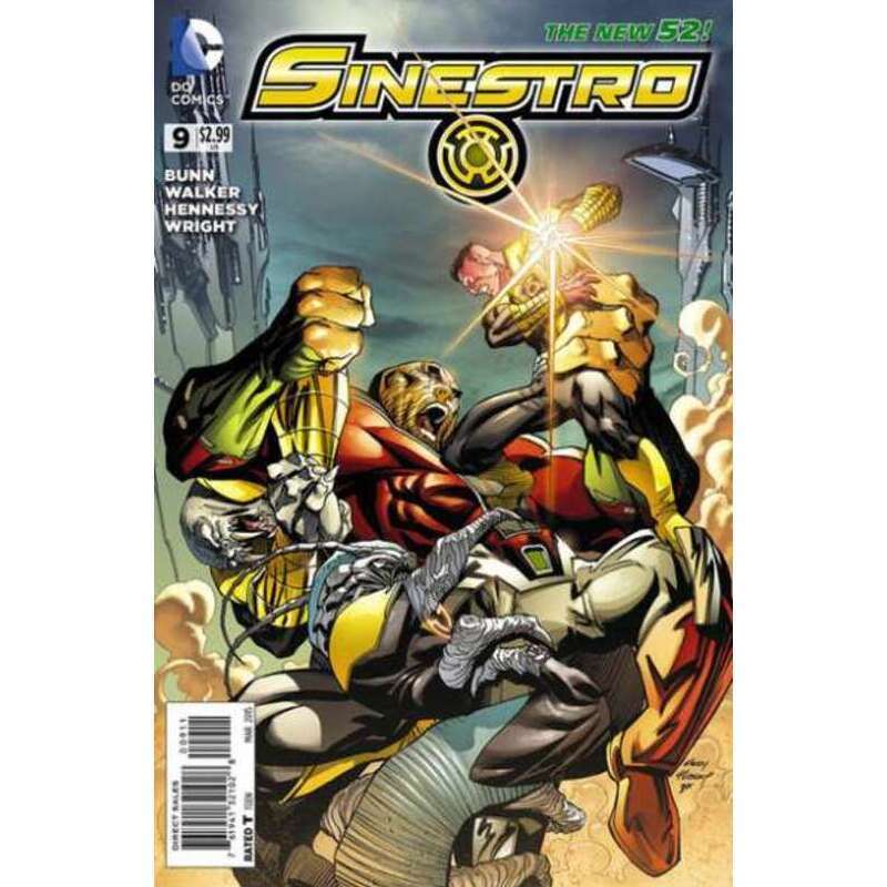 Sinestro #9 - 2014 series DC comics NM+ Full description below [h 