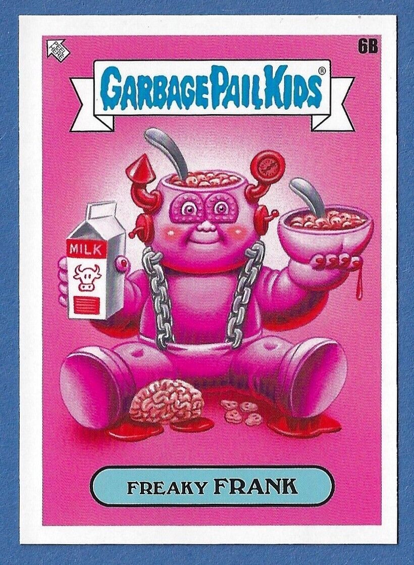 2021 Franken Berry Garbage Pail Kids Food Fight The Cereal Aisle 6B Freaky FRANK