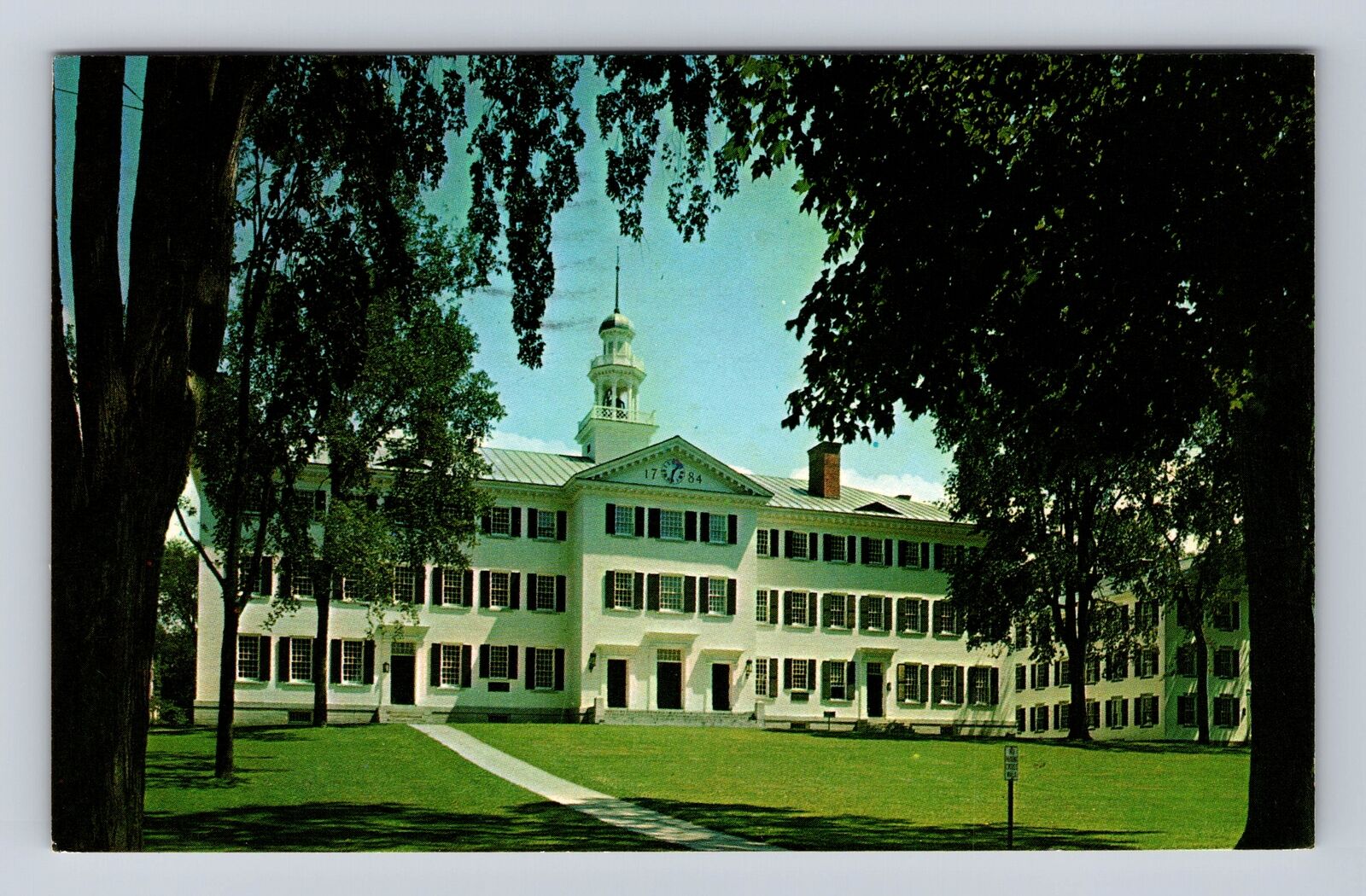 Hanover NH-New Hampshire, Dartmouth College, Antique Vintage c1963 Postcard