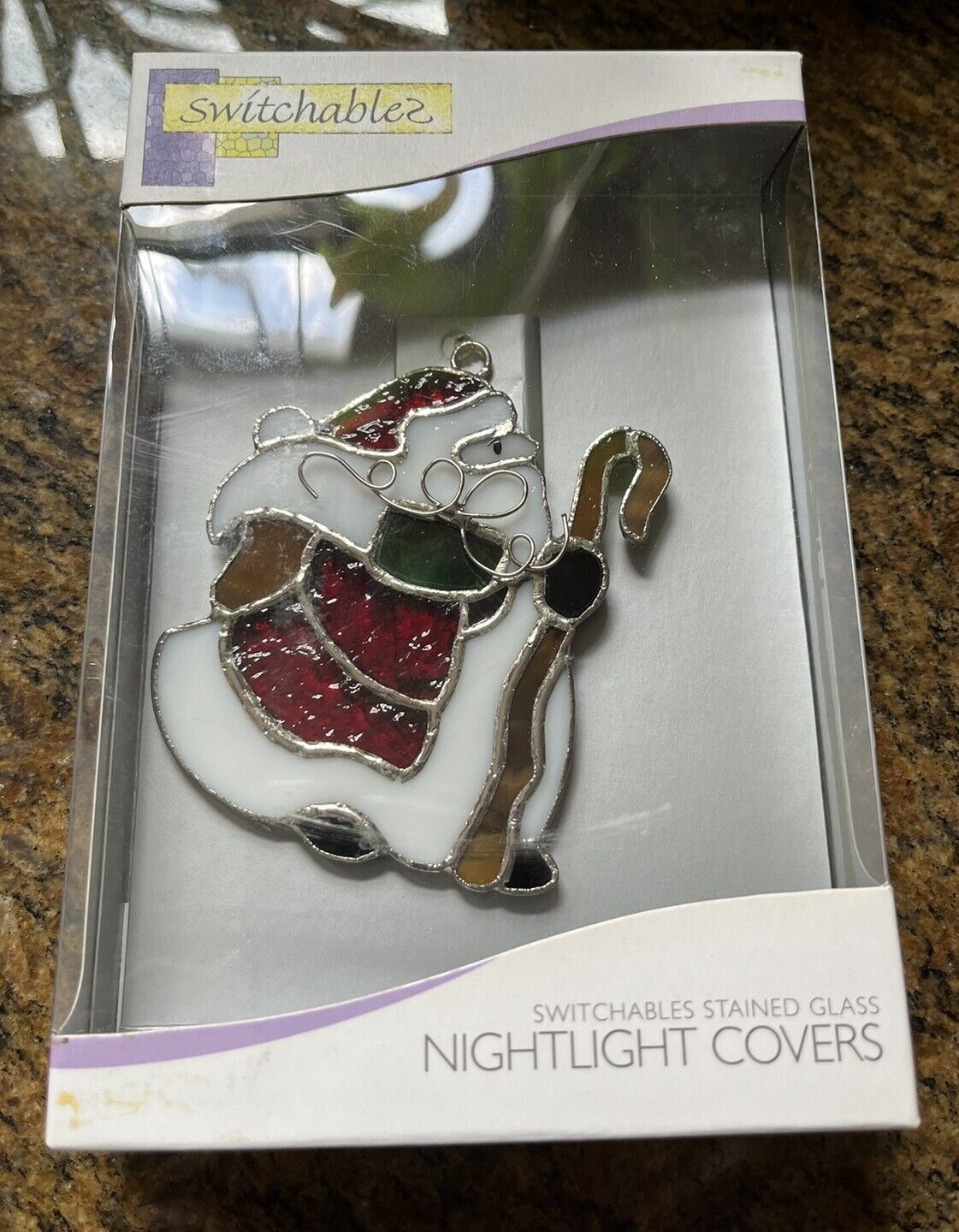 Switchables Stained Glass Nightlight Cover - Santa (Cover Only)