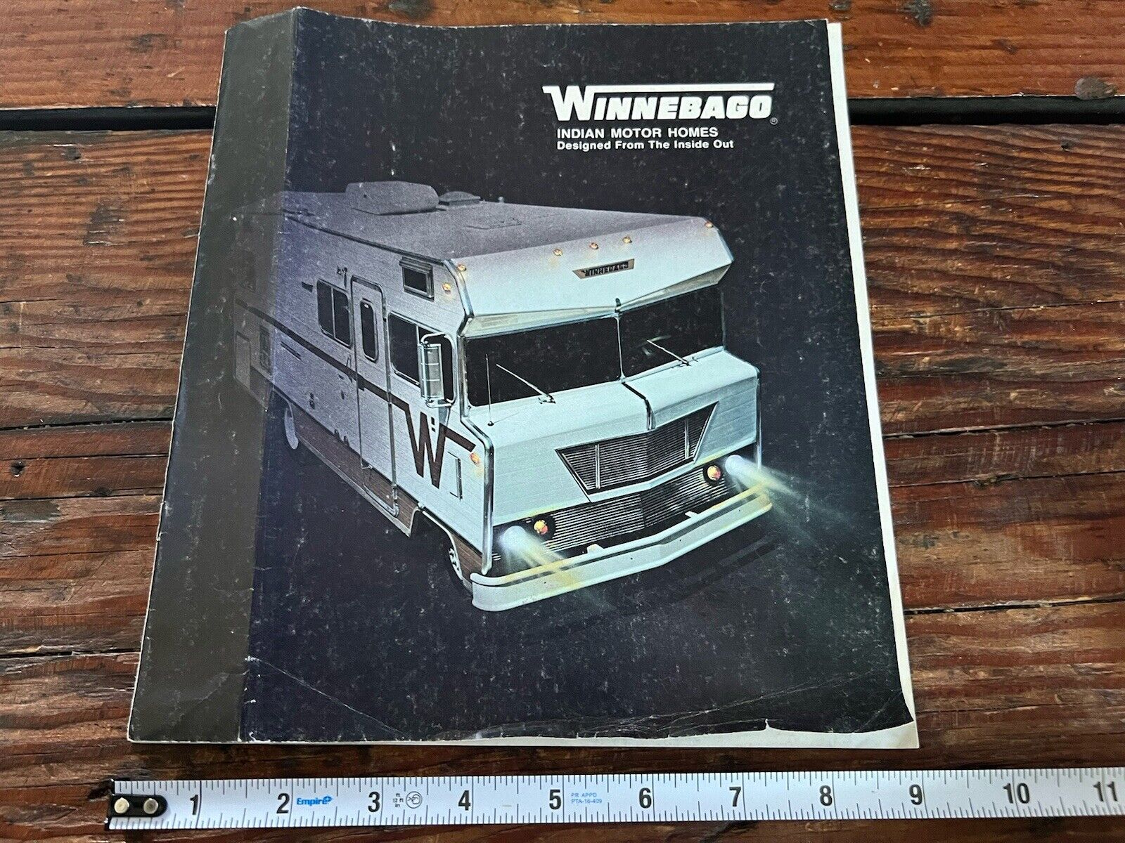 Vintage Winnebago Indian Motor Home Dealer Booklet