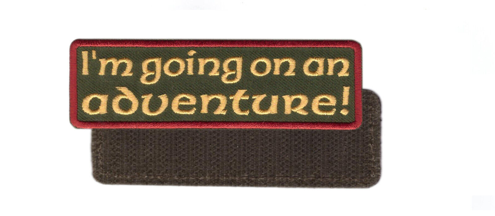 Going On an Adventure Hobbit Morale Patch for VELCRO® BRAND Hook Fastener