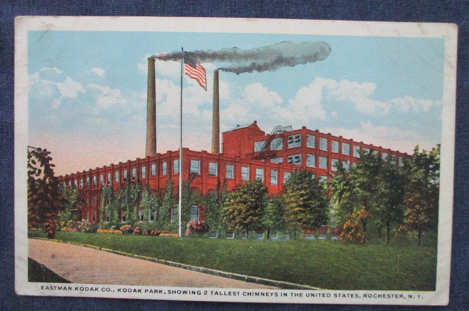 1910s Rochester New York Eastman Kodak Co Kodak Park Factory Postcard