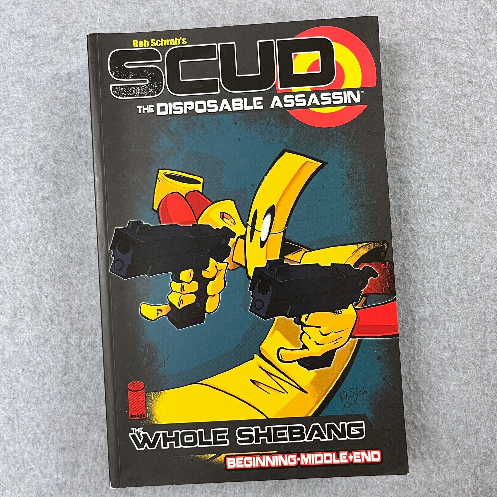 Scud The Disposable Assassin the Whole Shebang Rob Schrab TPB Image Comics
